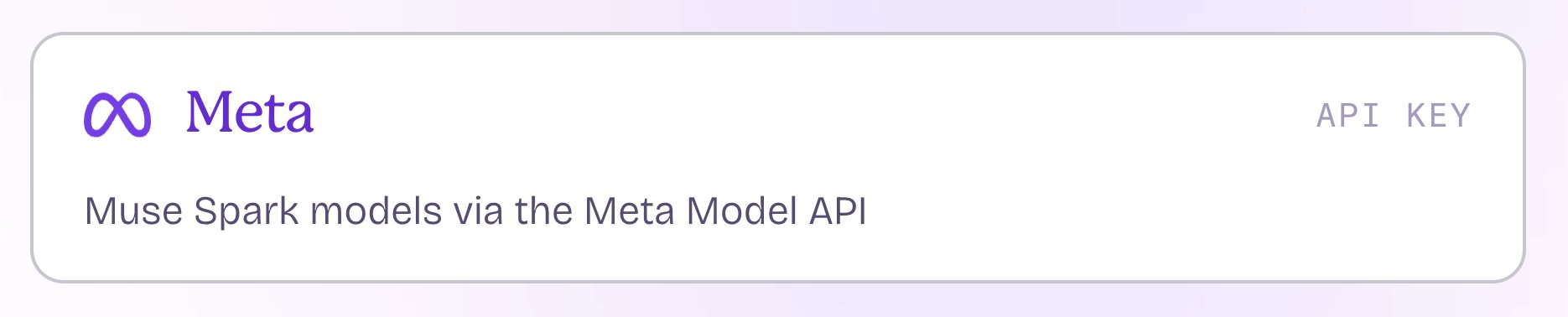 Give your Sprite a Meta connector so it can call Muse Spark without ever seeing your API key. All you have to do is…