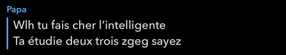 fuckoffwlh's tweet photo. T’as étudie deux trois zgeg sayez https://t.co/74vW9yhOiD