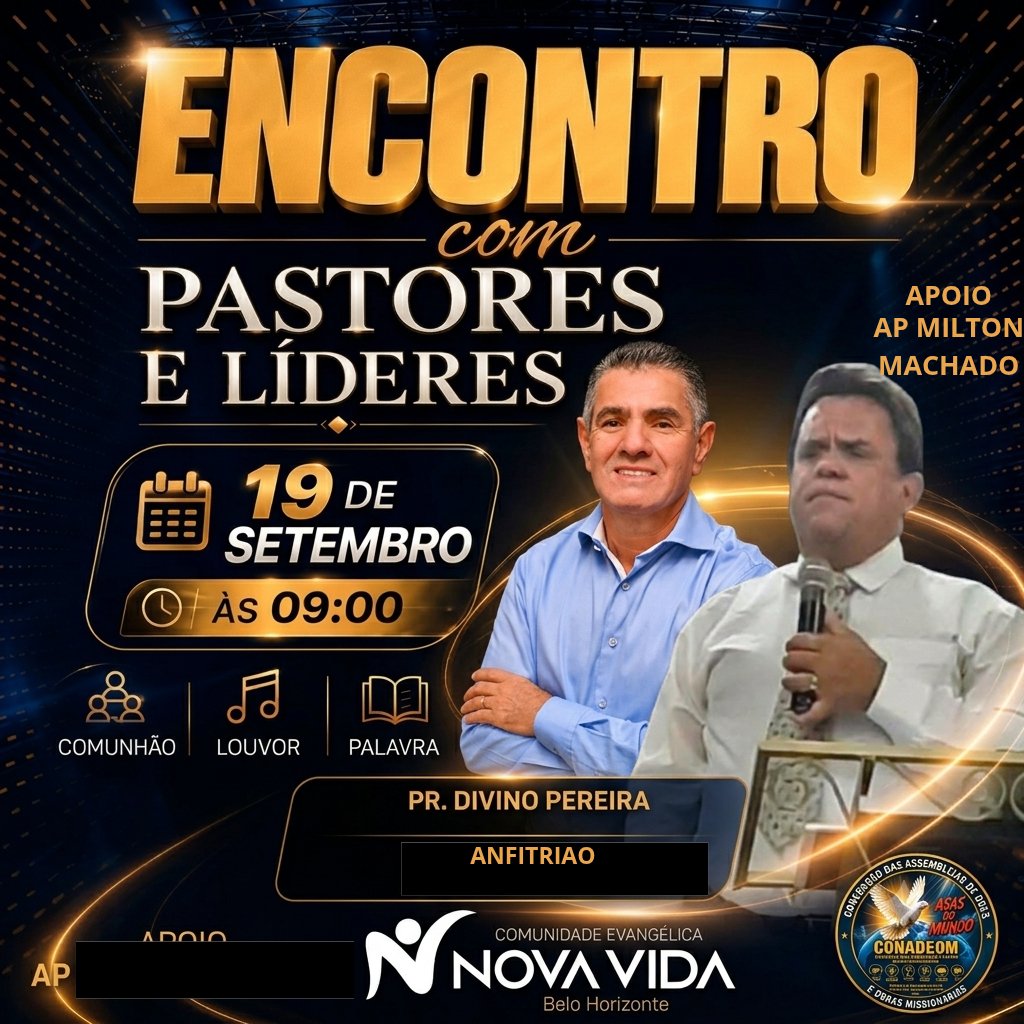 prmiltonmachado's tweet photo. EM BELO HORIZONTE MG
av Clóvis salgado,401 bairro bandeirantes II, BH MG

COMUNIDADE EVANGÉLICA NOVA VIDA https://t.co/XFfIPYgkKj