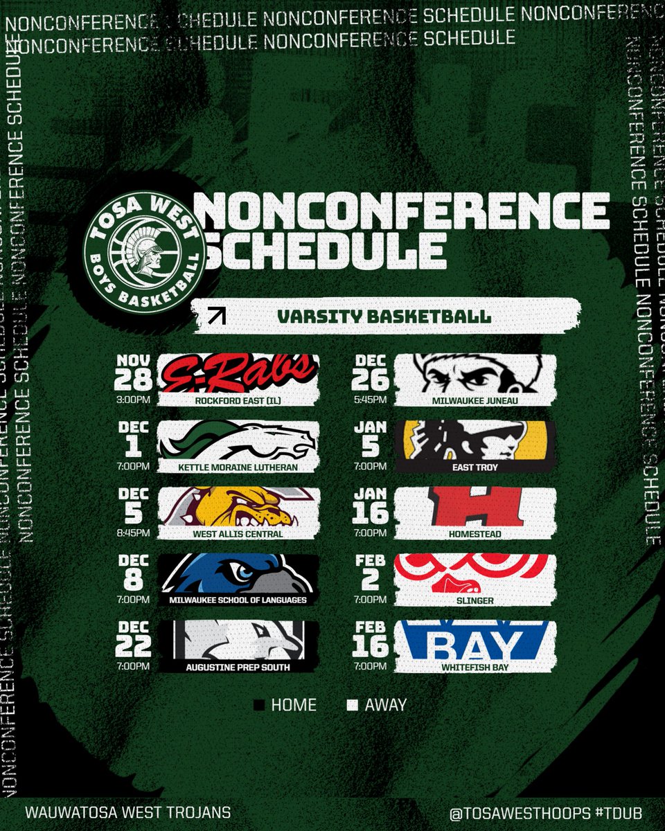 TosaWestHoops's tweet photo. It’s almost that time‼️ NonConference Schedule ✅ Conference Schedule 🔜 #TWBB #tdub https://t.co/H2y3Z2eiW3