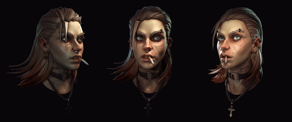 MitsArt3d's tweet photo. Hey artists! 👋Today I want to share a new stylized and hand-painted reference set featuring characters, weapons, and props. A great source of inspiration for shapes, colors, textures, and stylized 3D art. Set 73 #3Dart #gamedev #StylizedArt #HandPainted #characterdesign https://t.co/K60JakfEFq