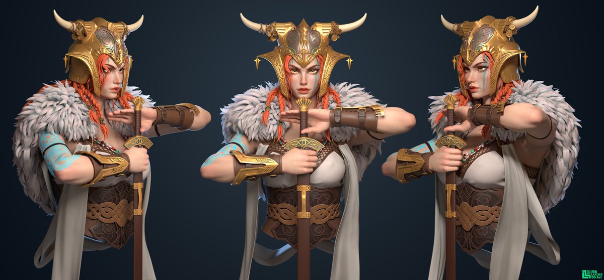 MitsArt3d's tweet photo. Hey artists! 👋Today I want to share a new stylized and hand-painted reference set featuring characters, weapons, and props. A great source of inspiration for shapes, colors, textures, and stylized 3D art. Set 73 #3Dart #gamedev #StylizedArt #HandPainted #characterdesign https://t.co/K60JakfEFq