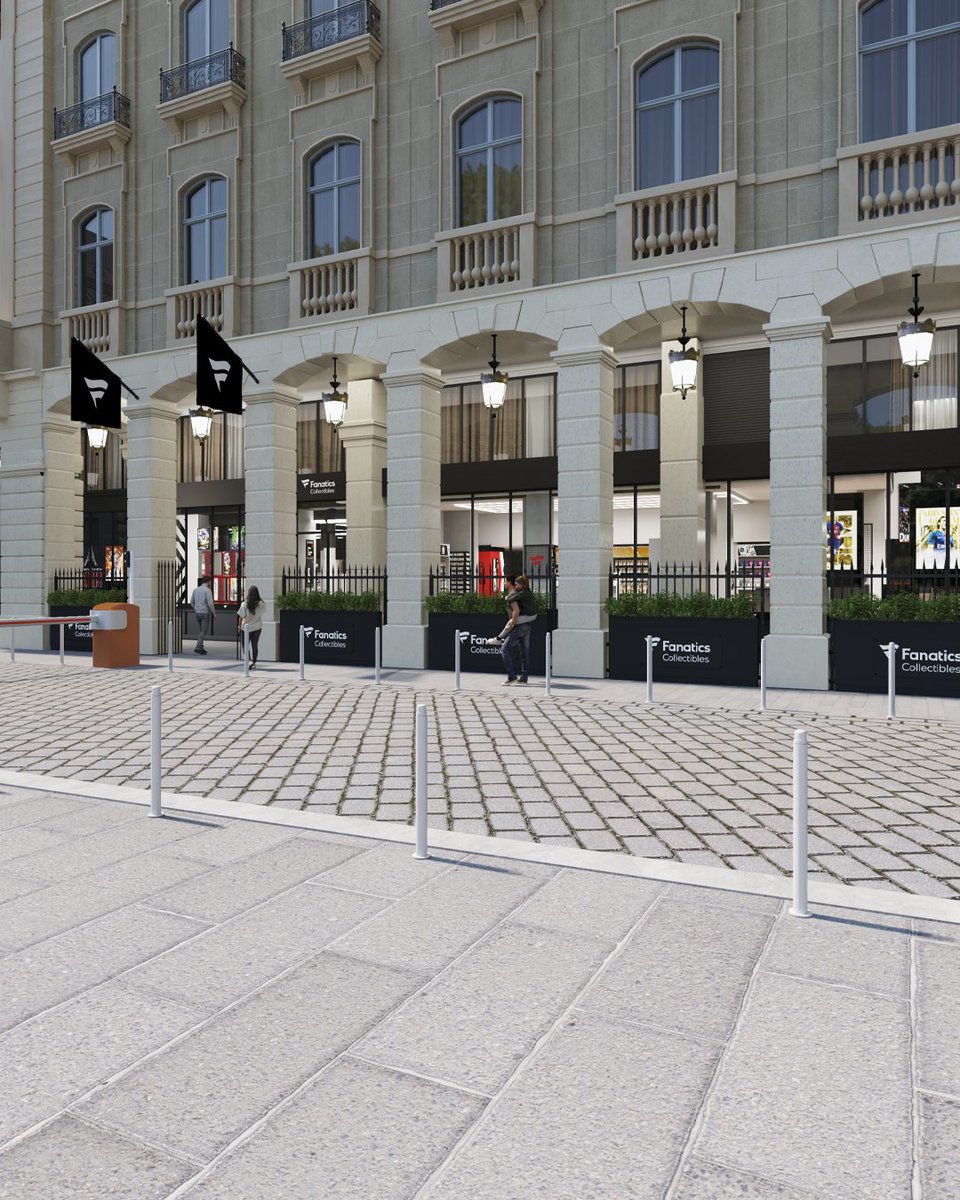 SportsCardInv's tweet photo. Fanatics Collectibles just confirmed they are opening a new store, and it's landing in Paris 👀

The company is opening its second global flagship store this October at Rue Saint-Lazare, following the massive success of its London location on Regent Street.

That first store welcomed in over a million visitors since opening in April 2025, with foot traffic hitting 20,000 people in a single week.

The new 5,500 square foot Paris store will carry that same scale of experience, stocking cards and memorabilia for PSG, UEFA Champions League, F1, the NBA, NFL and MLB, plus Disney, Marvel and Star Wars.