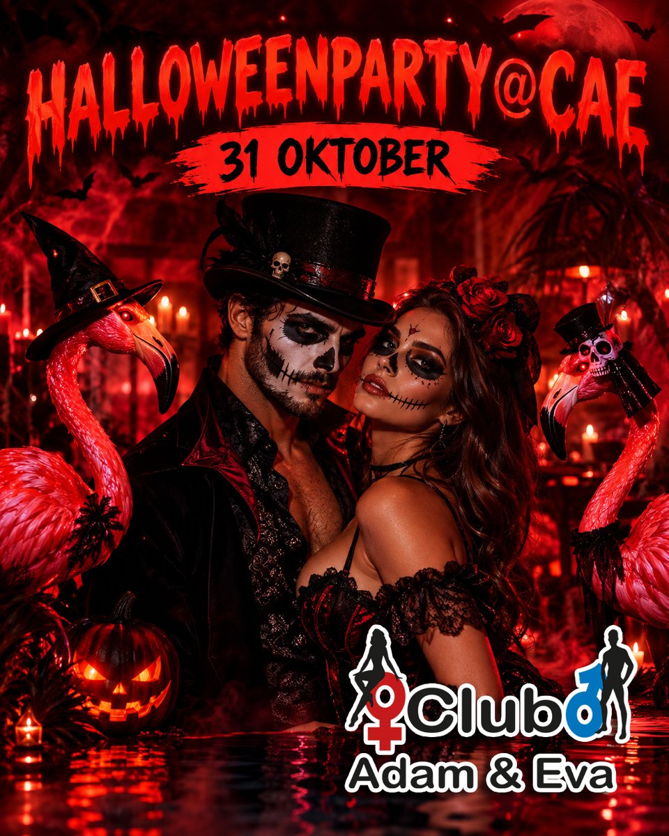ClubAdamEva's tweet photo. Vill ni uppleva ytterligare en erotiskt ladd fest på Sveriges hetaste swingersklubb? Då har Ni chansen nu på en av de mest populära av alla fester hos Club Adam &amp; Eva, nämligen Halloween. https://t.co/S3Y5AbHSix