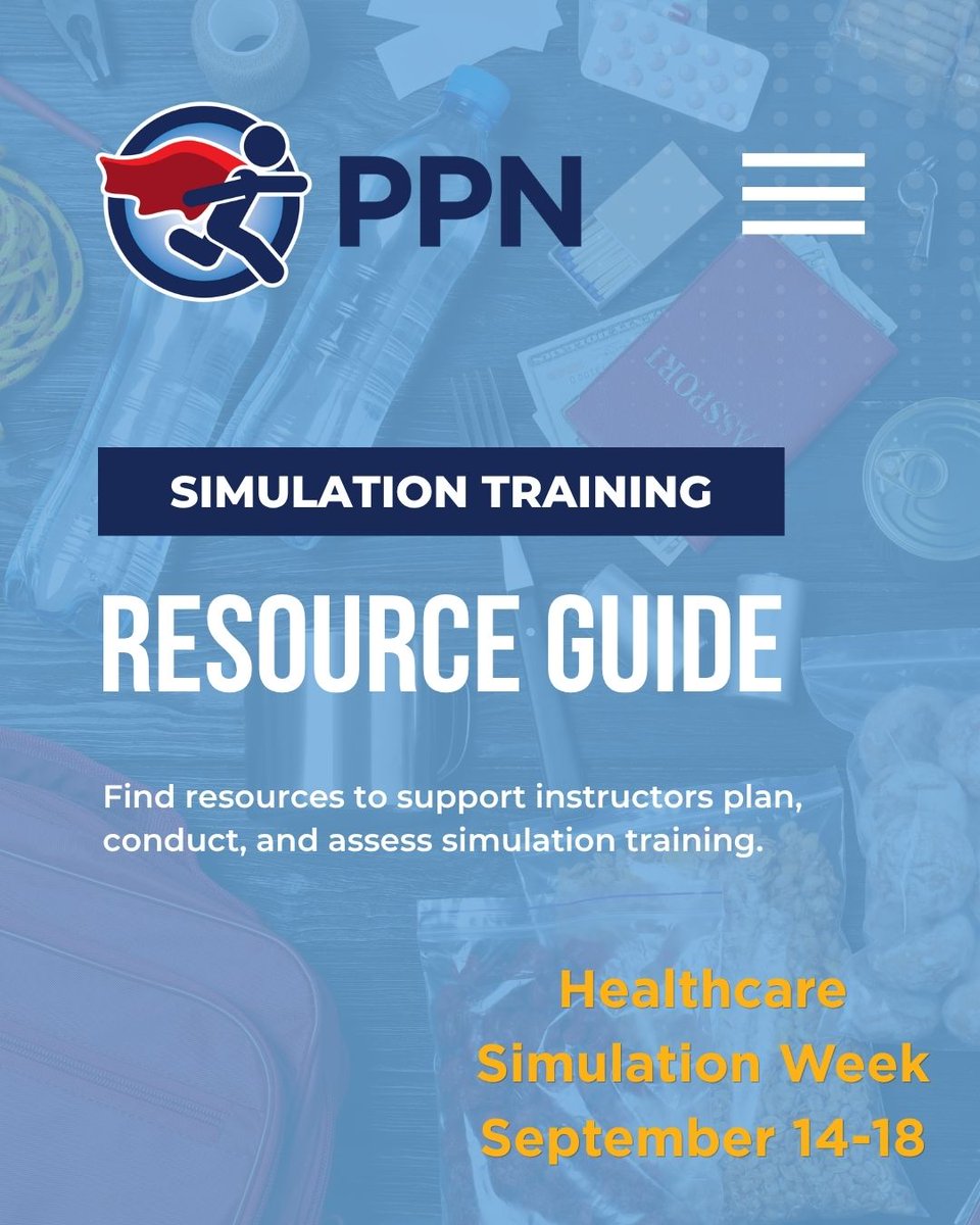 pedsprevention's tweet photo. PPN’s Simulation Training Resource Guide provides sources to support instructors in their planning, facilitation, and assessment of simulation training. Learn more: https://t.co/OyFvPgRqMh https://t.co/e9RQt6bdcW
