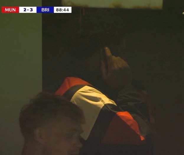 RemarksFootball's tweet photo. Carlos Baleba is on his phone asking if he can actually get the bus home with the Brighton team tonight... https://t.co/woP7pRQkgr