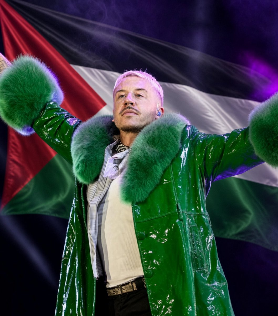 COTM_2's tweet photo. Macklemore ha donado a Palestina TODO su salario de la gira de Ed Sheeran de la que fue expulsado. https://t.co/Qk8JBJJDuq