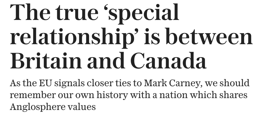dennislennox's tweet photo. "More immediate, though, is the case for #CANZUK – a closer economic, diplomatic and military relationship between the four great #Anglosphere monarchies." https://t.co/dFo6j9YOjB