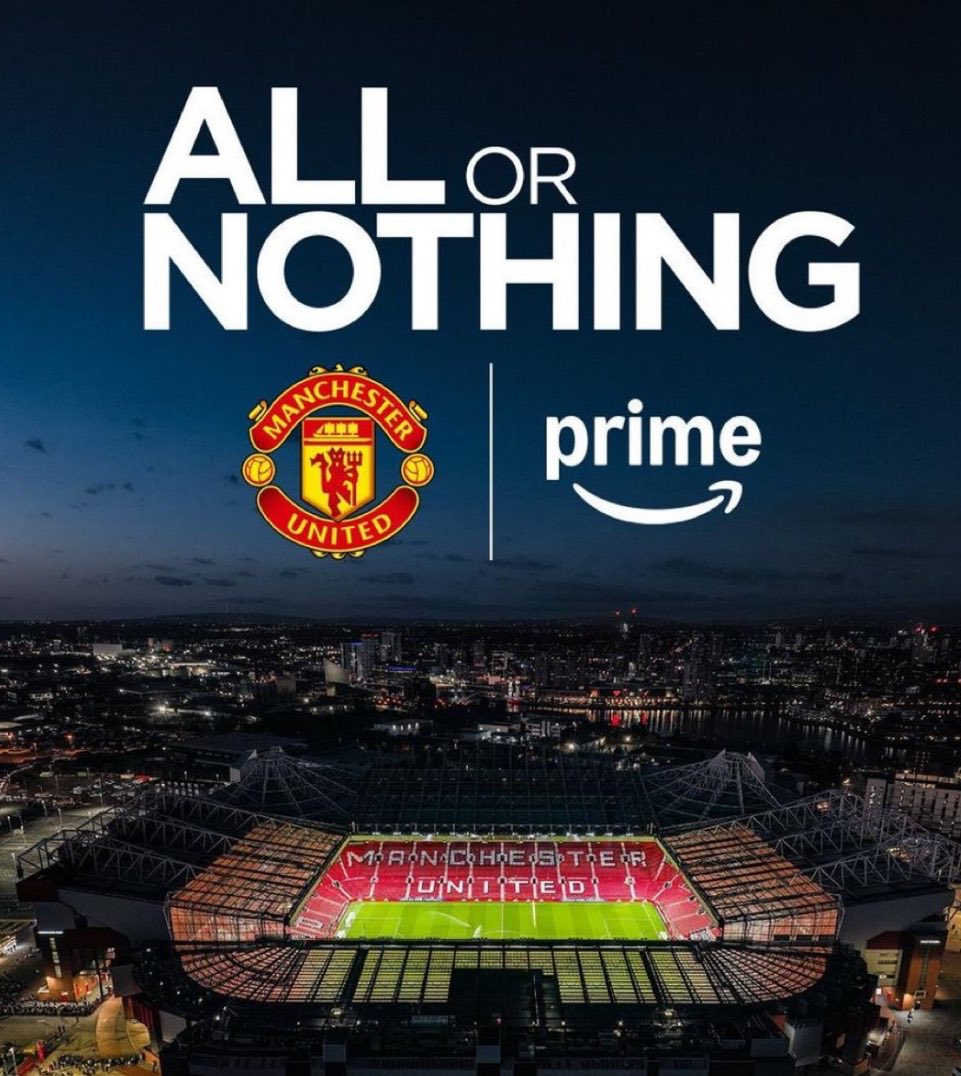 Footballtweet's tweet photo. Manchester United: ALL OR NOTHING. 😭🔴

• Week 1: Lost to Hull City. ❌
• Week 2: Failed to sign a left-back. ❌
• Week 3: Conceded a last-minute equaliser. 💔
• Week 4: Lost the Manchester derby against 10 men. 😬
• Week 5: JJ Gabriel wants OUT… then they lose at home to Brighton in the SAME WEEK. 😭

Watching how these owners run Man Utd might genuinely be the greatest football documentary of all time. 🍿