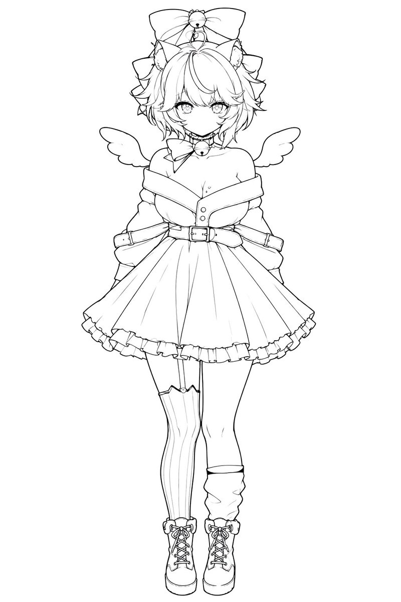 aeloriaex's tweet photo. Here's the line art of my ongoing project

#Envtuber #Vtuber #Pngtuber https://t.co/zkYMgIbSMB