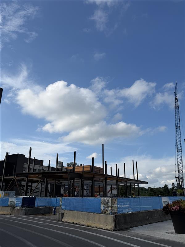 UBengineering's tweet photo. Agrusa Hall is on its way up🏫🏗️

For anyone not on campus to watch the progress of our newest academic building, stay tuned for more updates!

#UBSEAS #UBuffalo https://t.co/k6nh1sXS2L