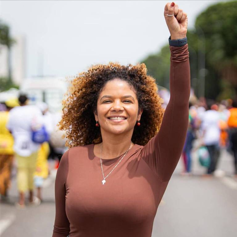 MST_Oficial's tweet photo. ⭐️ JESSY DAYANE 13713 — SÃO PAULO

Candidata a deputada estadual, @jessydayane dirigiu o Levante Popular da Juventude, foi vice-presidenta da UNE, é advogada e mestra em Políticas Públicas. Foi secretária adjunta da Juventude e concorre em São Paulo pelos movimentos populares. https://t.co/SSmWKdizdw