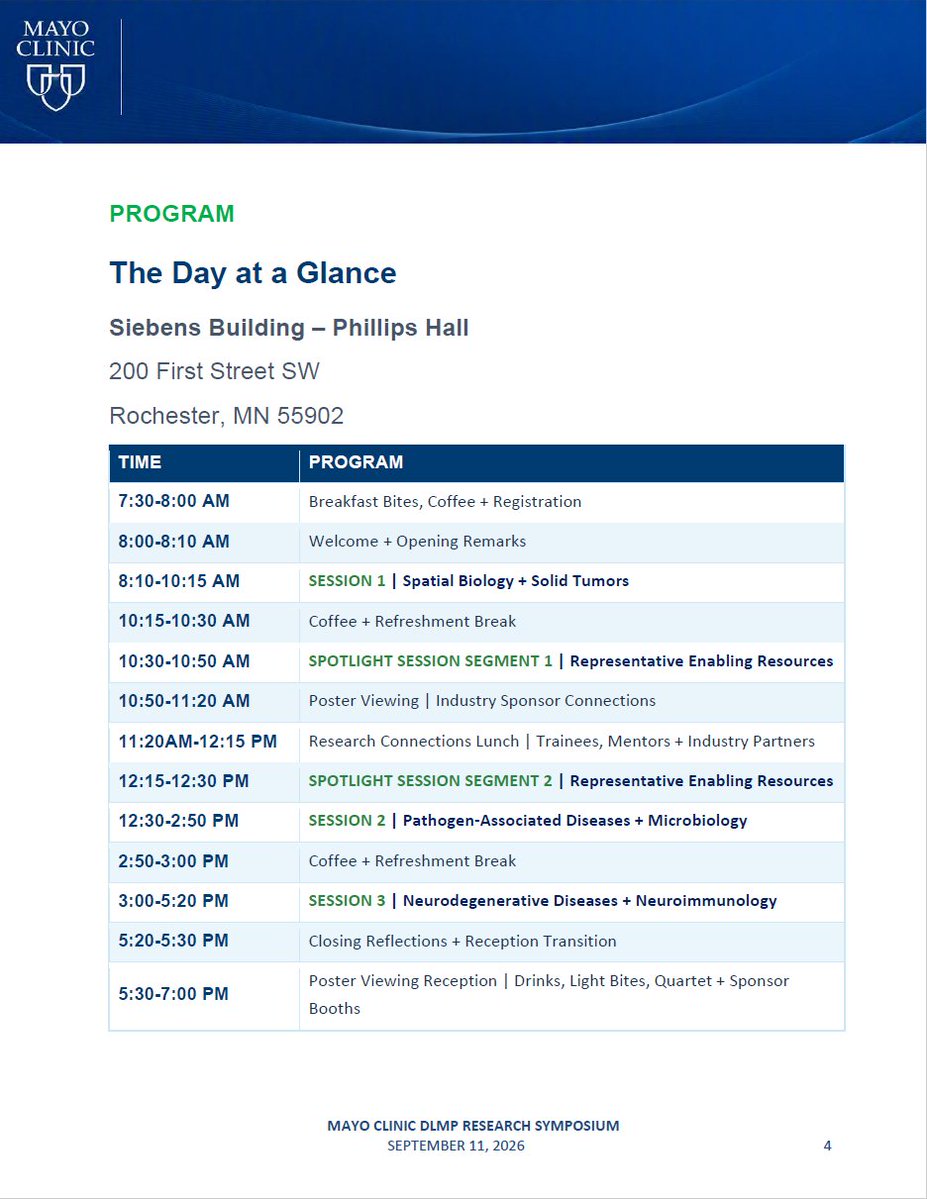 MayoClinicPath's tweet photo. đŹ A huge thank you to our presenters, organizers, and attendees for making the 1st Annual DLMP Research Symposium a success! Inspiring research, meaningful discussions, and great collaboration throughout the day. đ#DLMP #ResearchExcellence #Pathology #LaboratoryMedicine https://t.co/zWqcURCAgv