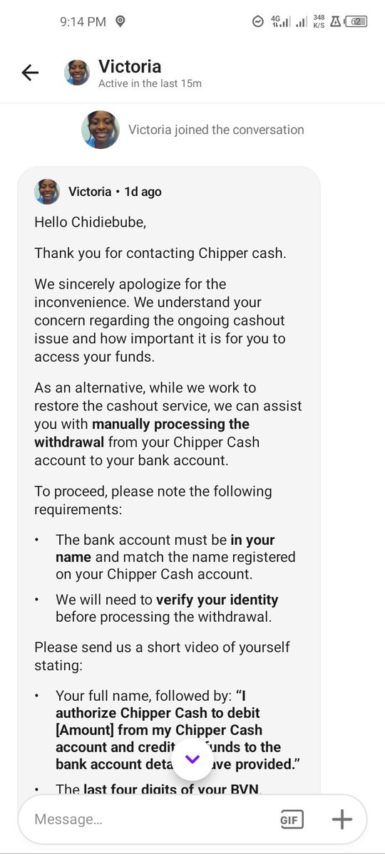 NoahJso's tweet photo. @onoja_nathaniel @chippercashapp Boss please help me too , I'm a victim to their fraudulent act I can't withdraw my money too and I have been texting them no response https://t.co/20tDs4ny95