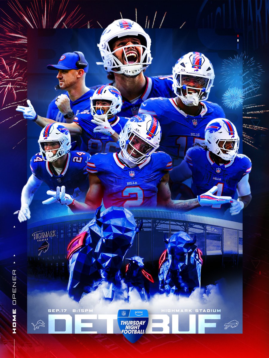 BuffaloBills's tweet photo. It's a great day for a housewarming party. 🎉 https://t.co/ucHt3zjqBY