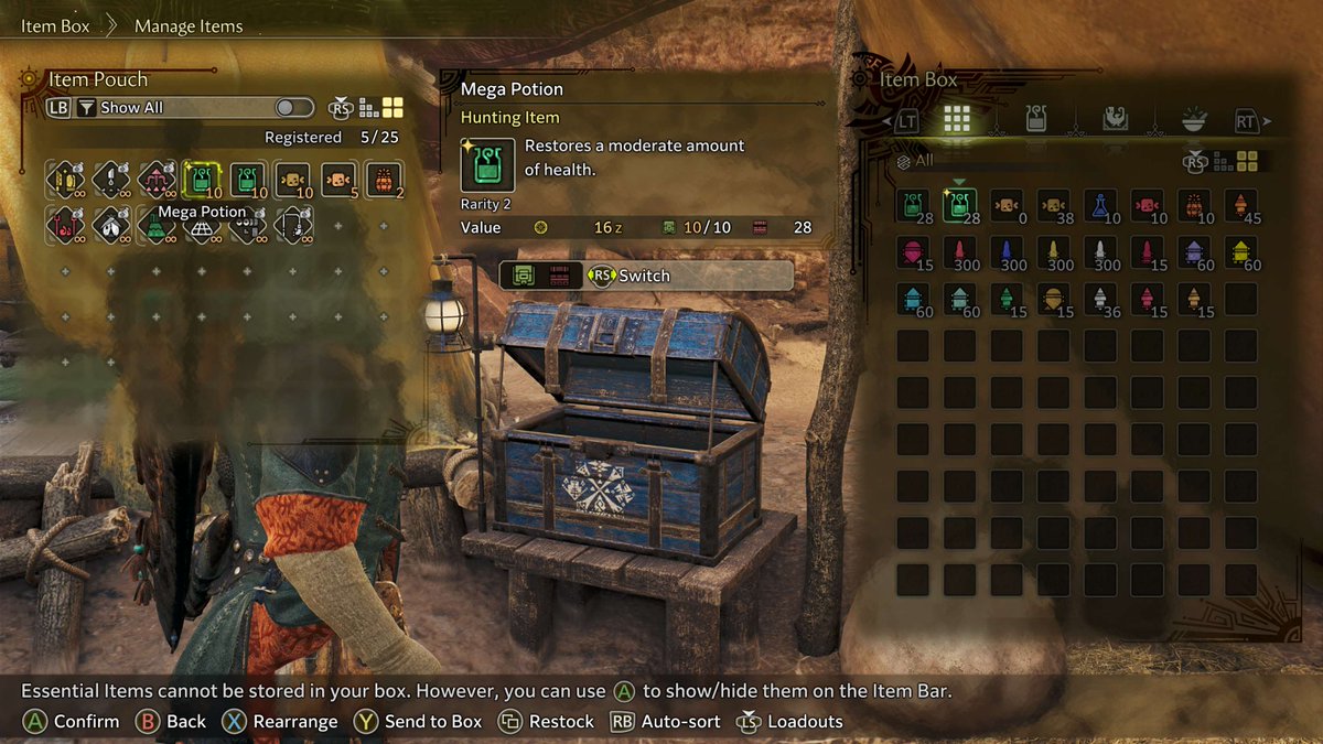monsterhunter's tweet photo. New Quality of Life Features - Part 5

Players will be able to change their HUD elements, such as the clock position, health and stamina gauge effects, and item display settings in the item box, to match the look of previous titles in the series.

Coming to all Hunters, including those without #Ascendance!