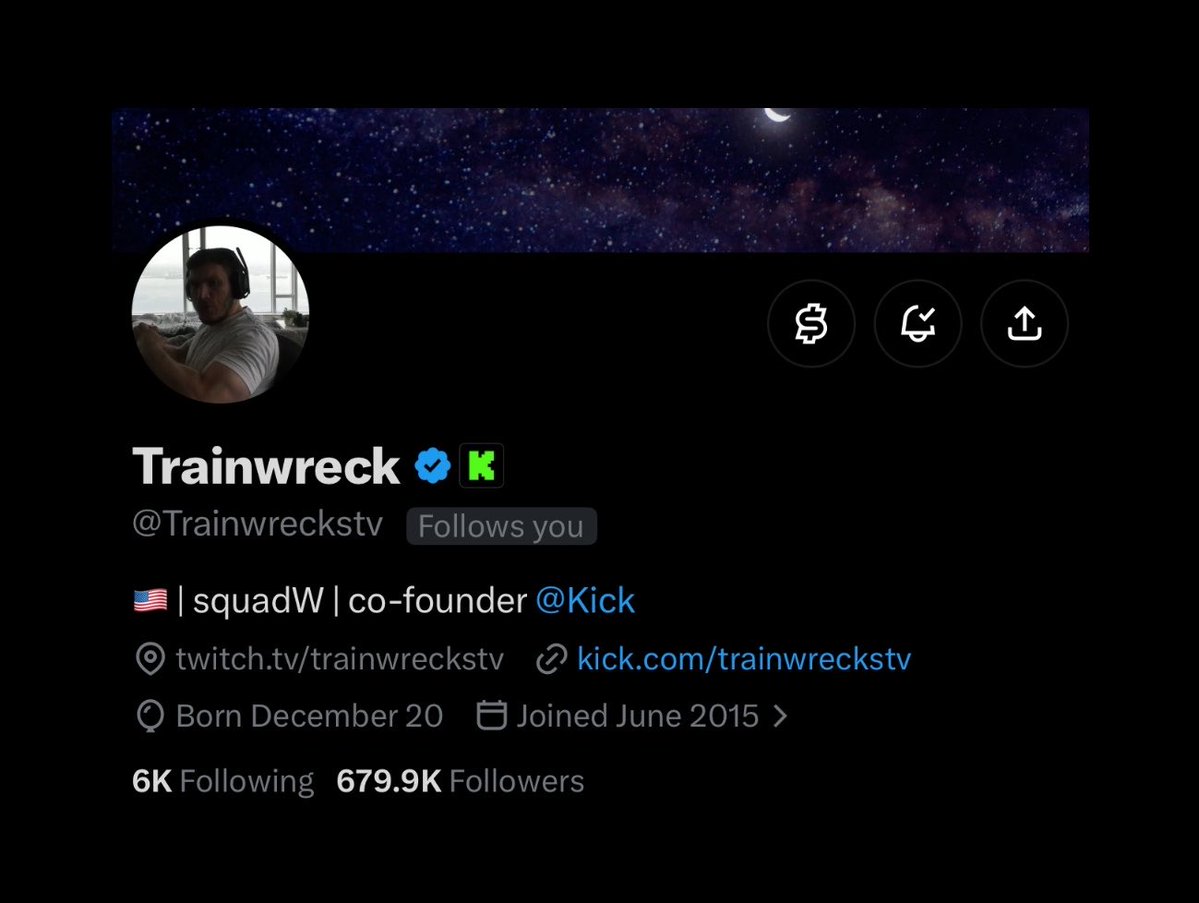 TrainUpdates's tweet photo. 🚨| UPDATE: Train has changed his pfp on X 🔥 https://t.co/0J4rynKEkE