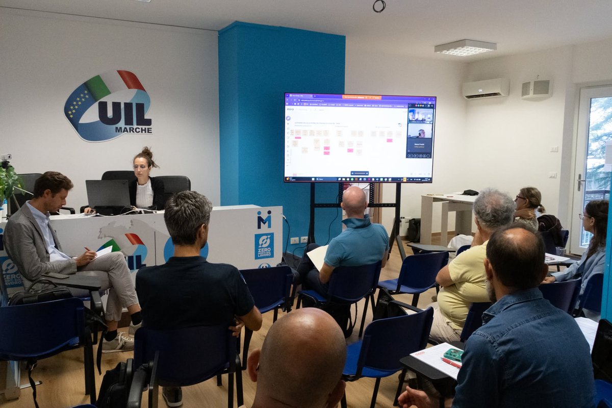 EUDRIVE_CoVE's tweet photo. On Sept 15, our Italian partners held a focus group on Disaster Risk Management.
Local actors gathered to discuss key challenges in flood, fire, and drought response to help shape future civil protection training.
Impressive work by @UniCamerino, Enfap Marche and @INGV_press👏👏 https://t.co/YeXyizYZx1