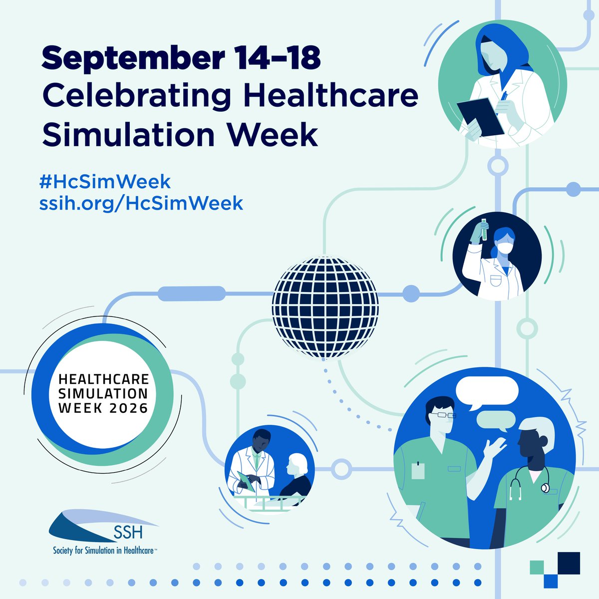 INACSL's tweet photo. Continue to use the Healthcare Simulation Week Toolkit to spark new ideas for celebrating this exciting week and make sure to use #HCSimWeek26 all week long! Tag us for a chance to win 50% off #INACSL27 registration: https://t.co/ybRg6xC0fN https://t.co/Ie6IIPGErB
