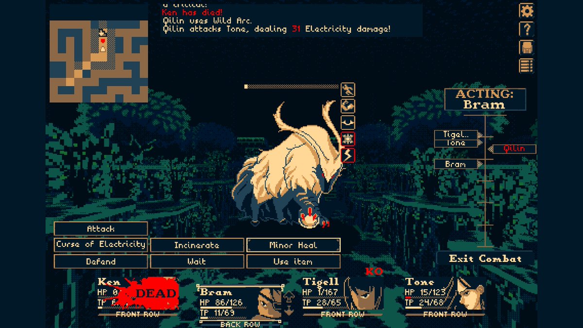 capes_kid's tweet photo. If you're into the older dungeon crawlers SMT games, check out Thysiastery on Steam. Its on sale right now for Steam's Party-Based RPG Fest and it looks really cool. https://t.co/4rPGn6Aom6