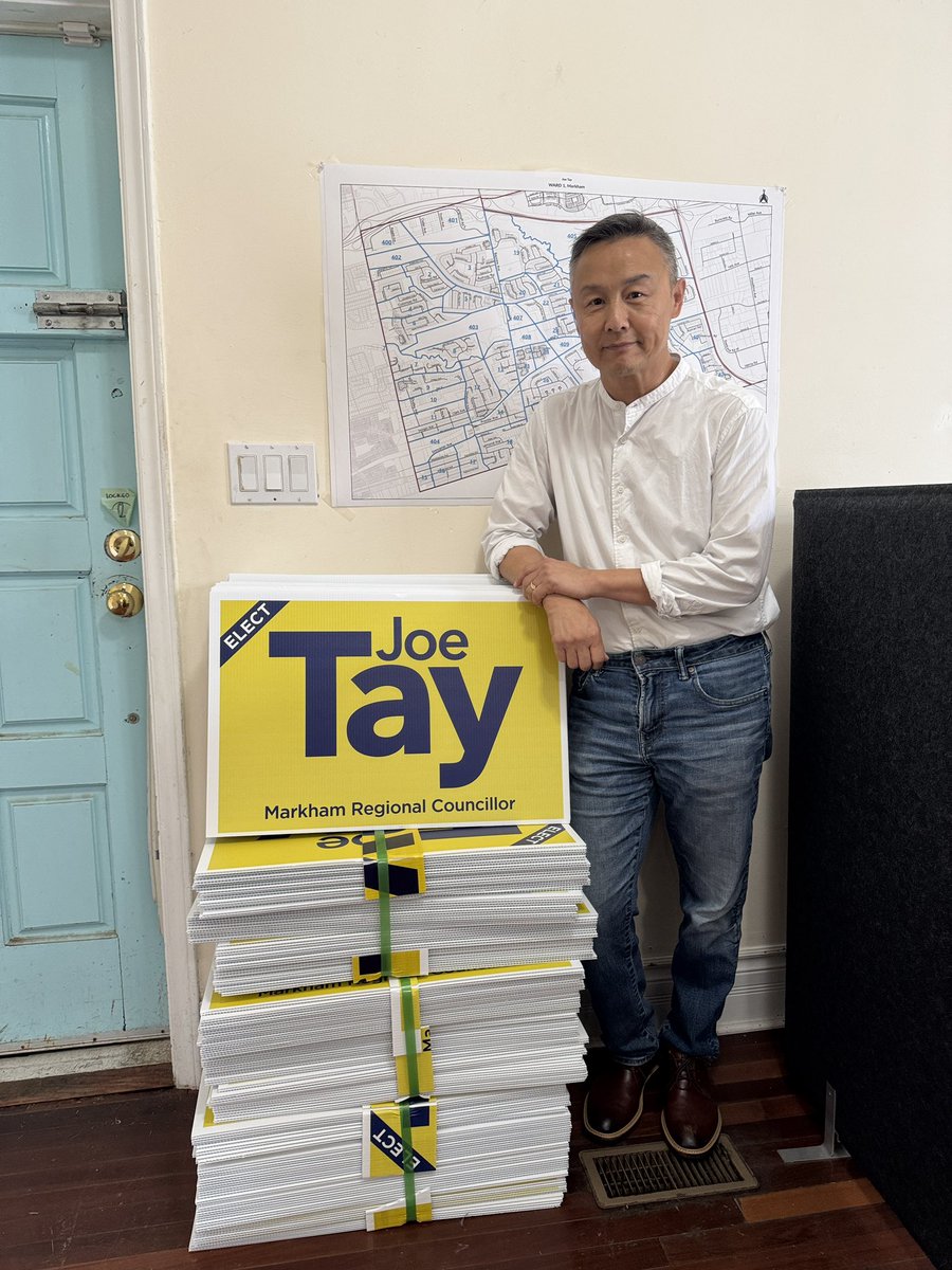 JoeTayCA's tweet photo. Yay! The lawn signs are here order yours here 🫵🫡 https://t.co/F1VTLsnF3o https://t.co/fjkbcD4pGn