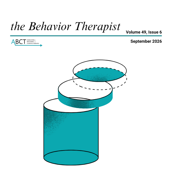 ABCTNOW's tweet photo. Members of ABCT can read the latest issue of the Behavior Therapist here: https://t.co/EdTOelX3gC Membership renewal and registration for this year's Annual Convention are both open. ABCT membership gets you a discounted rate for the convention, so make sure you've renewed! https://t.co/QEbogaBNa9