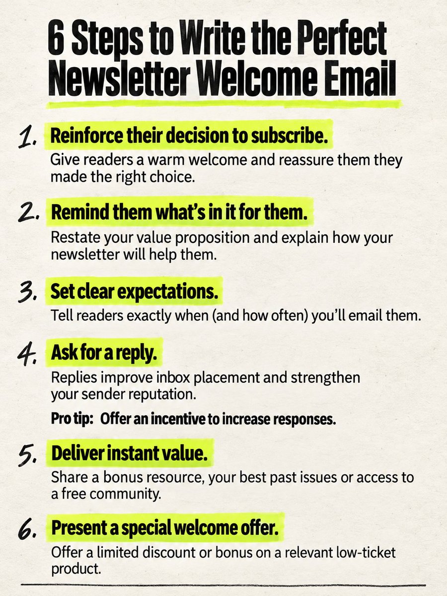 dbustac's tweet photo. Your Welcome Email gets more opens than any other email you’ll ever send. Make it count: https://t.co/vcrghYxTyE