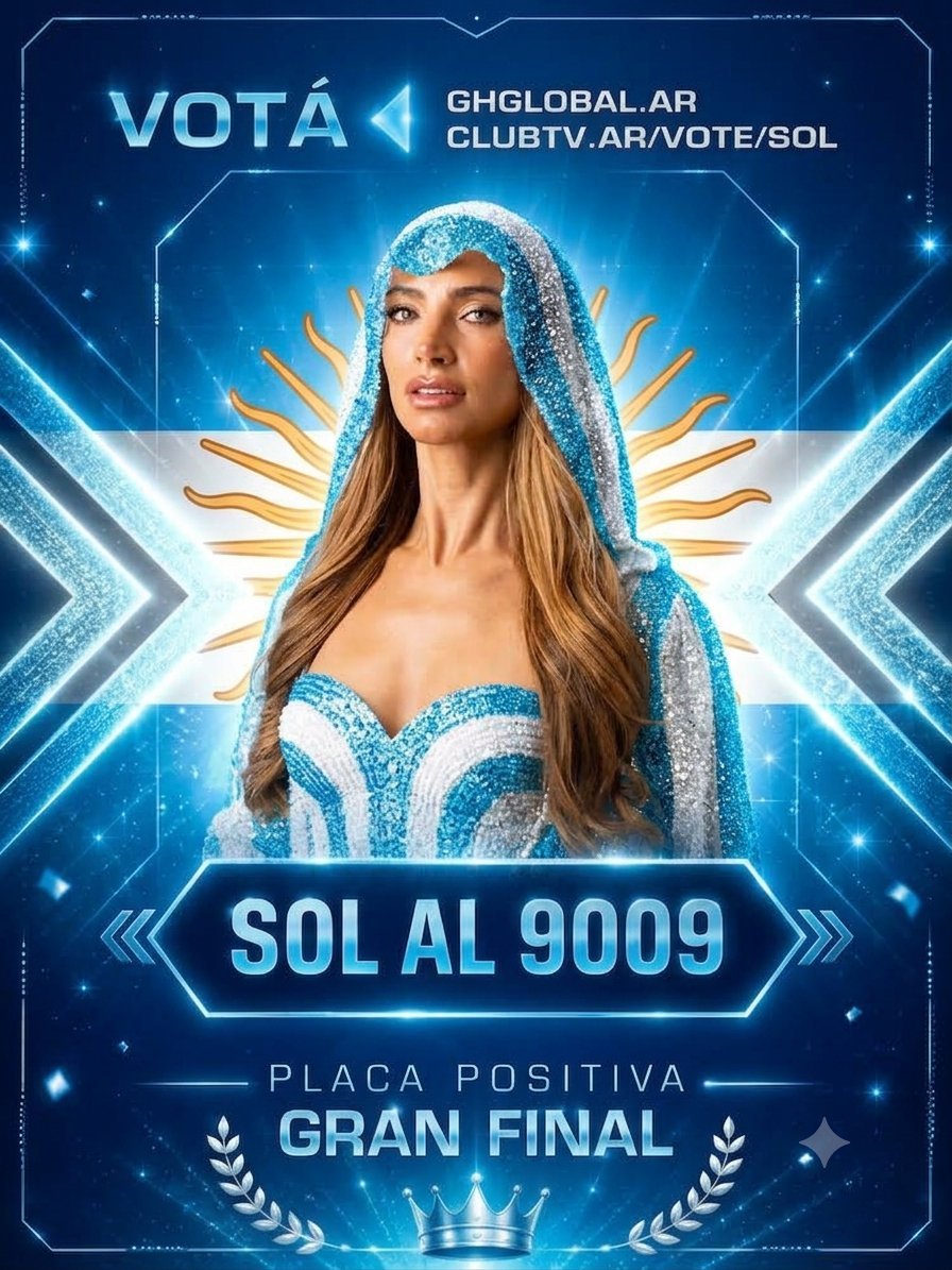 porti16843's tweet photo. HOY GANA SOL 🏆☀️🇦🇷

VAMOS , VAMOS SOL AL 9009
#granhermano https://t.co/lXJAD02DSl