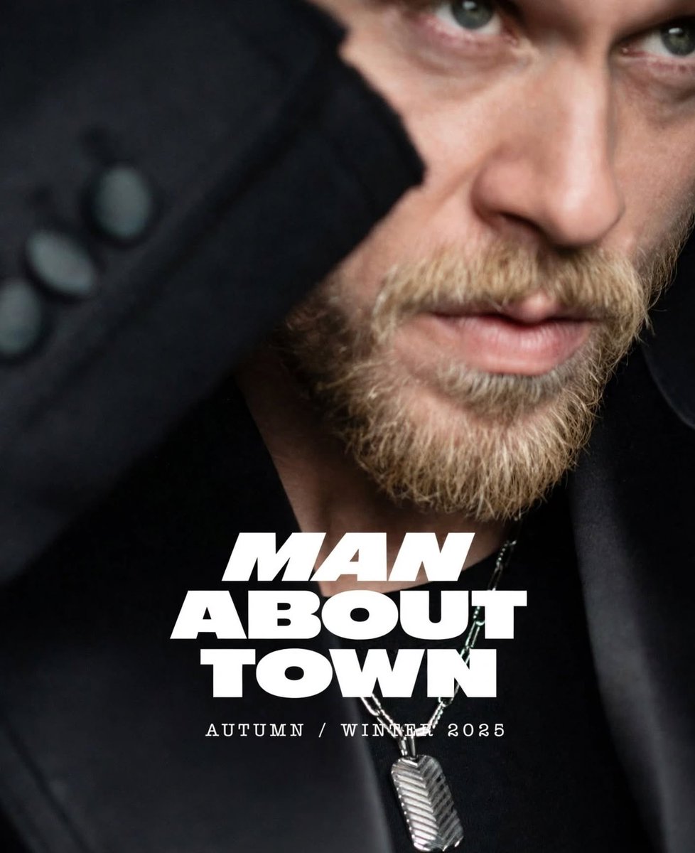 DailyHunnamUK's tweet photo. Charlie Hunnam For Man About Town Magazine 🔥 https://t.co/crwj0kLieR