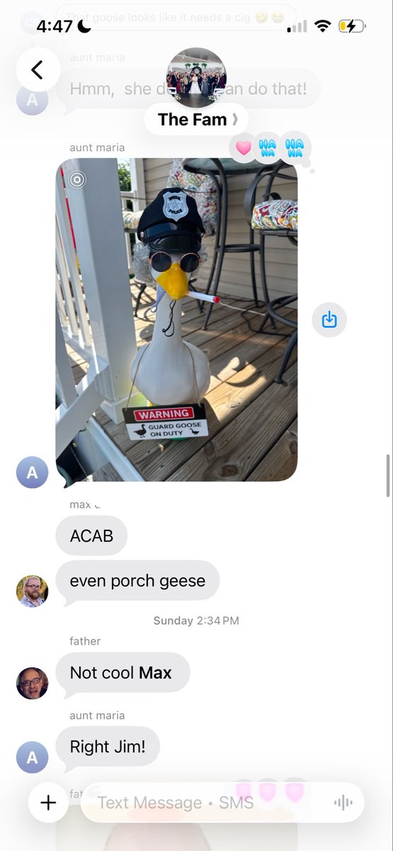 mollydeez's tweet photo. family group chat triggered twice by my brother in 24 hours https://t.co/Vvrt7AqX2U