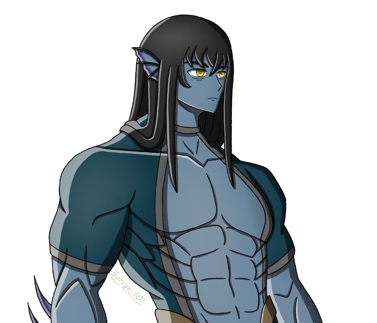 Surcye_101's tweet photo. Custom DnD OC I made (made it ages ago for insta but now wanna start posting here too)

#animeart #oc #art #anime https://t.co/GCzAIaDqWG
