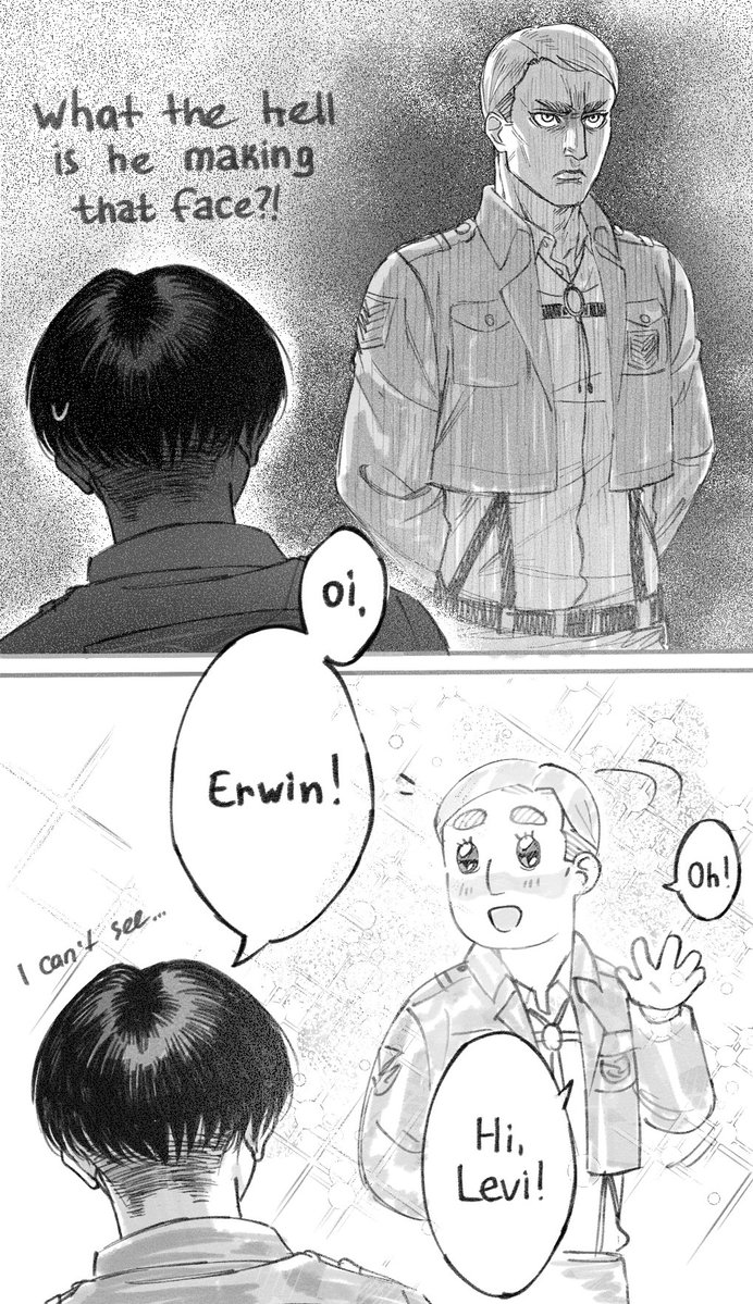 mikanorangi's tweet photo. #eruri #エルリ
Before he sees you vs. After he sees you https://t.co/tNT2HB4rfk