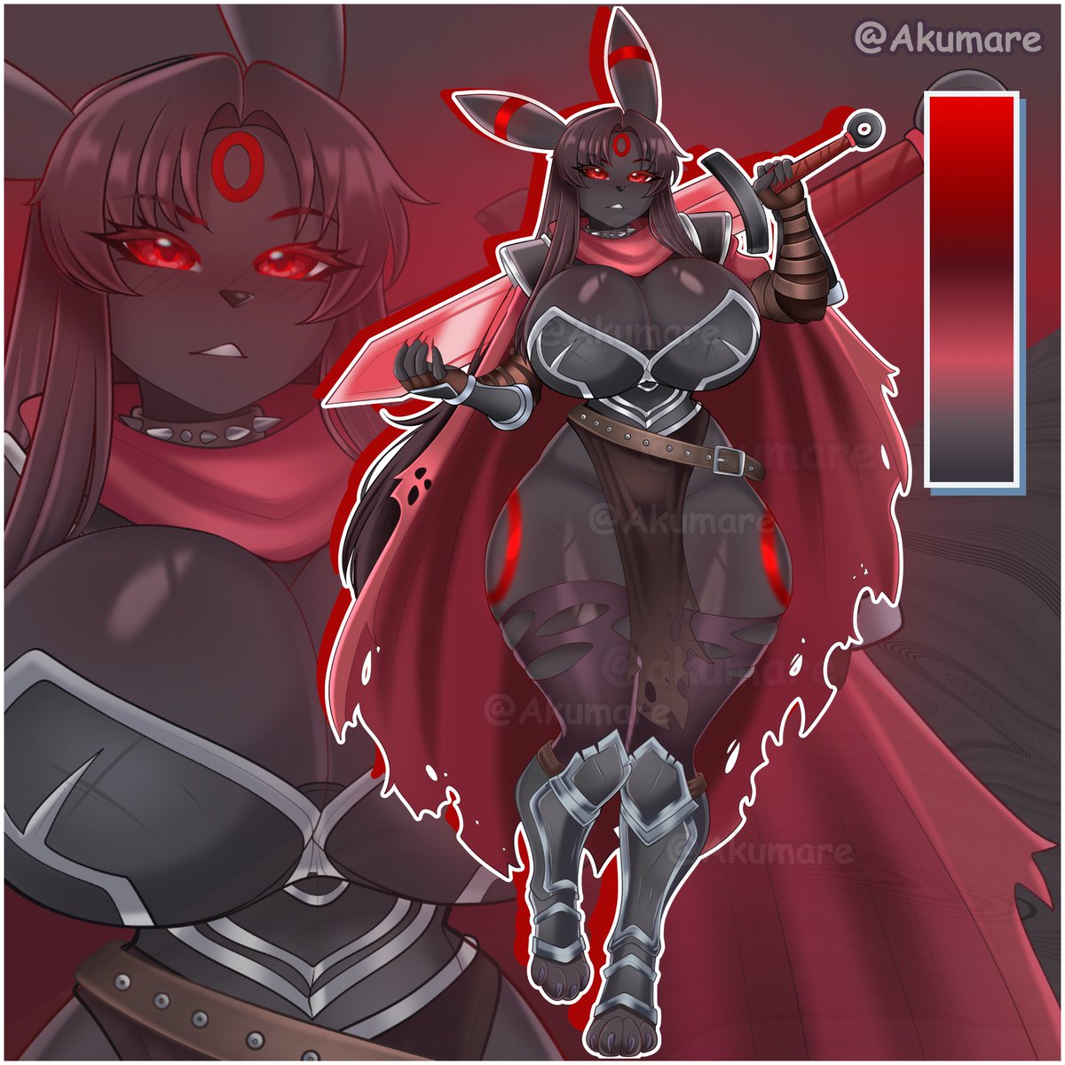 Akumarechi's tweet photo. Umbreon Crimson Berserker
 
#umbreon #pokemon #furry https://t.co/MinF2uZWzW