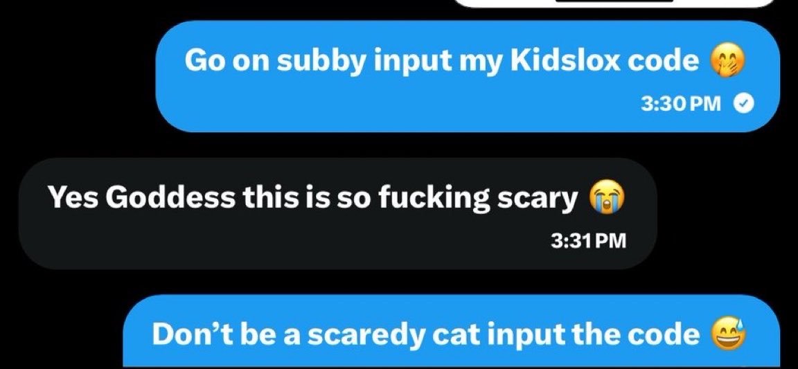 omgitsBrattyNia's tweet photo. Still spaces for kidslox roulette…

If you want a fucked up night, come approach🤭

Sissy redhead Techdom nsfwtwt findom https://t.co/N3lVnNlUN1