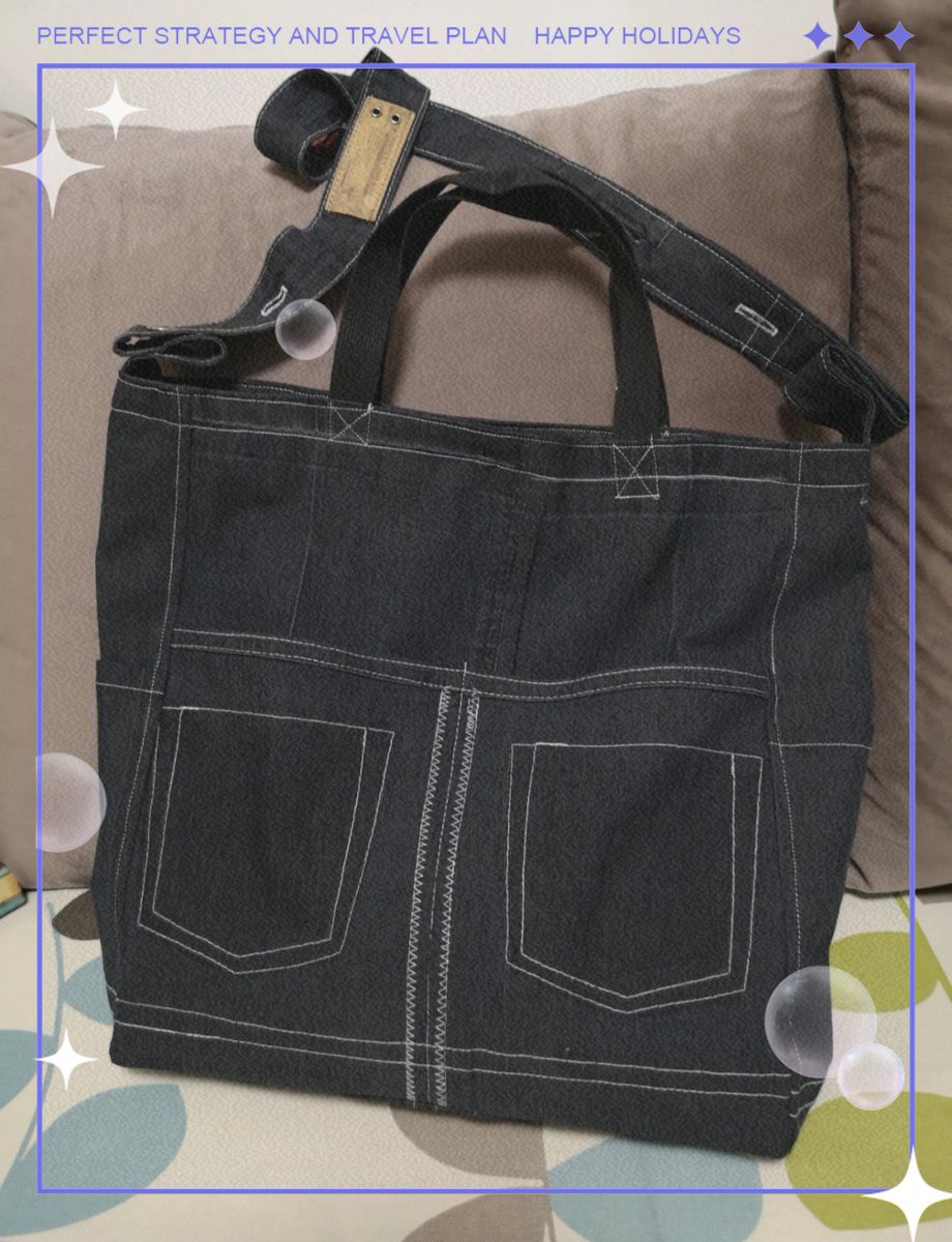peppl993575's tweet photo. Turning old denim jeans into trendy crossbody bags—save money u0026 reduce waste! Quick DIY hack for your weekend. https://t.co/0xaHG1JANY