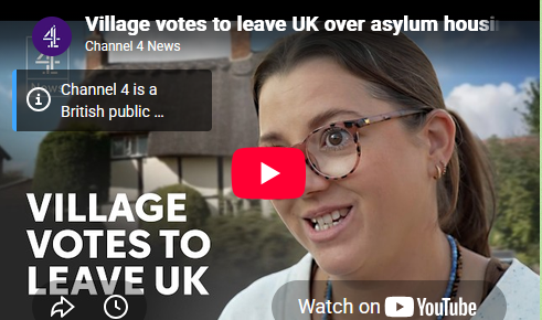 AfzalKTahir's tweet photo. Outnumbered 4-to-1: Oxfordshire Village Holds 'Independence Vote' in Proportionality Protest. English Village Votes on Self-Determination in Proportionality Protest Over Asylum Plan. #Piddington #LocalPower #PaddingtonVillage #PiddingtonReferendum #VoteToLeave
https://t.co/WfPUiLUqhU