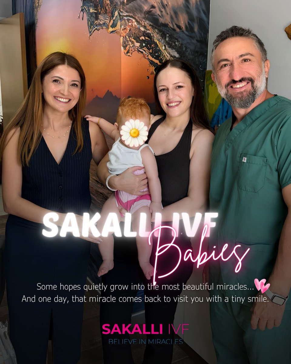 SAKALLIIVF's tweet photo. Some moments make this journey truly special  🤍

Today, we welcomed back a patient with her little miracle in her arms 👶🏻✨ 

A dream once hoped for is now a beautiful reality. 

📞 +90 542 884 0202 🌐 https://t.co/vxruibBVSH https://t.co/AhiE43d0jX