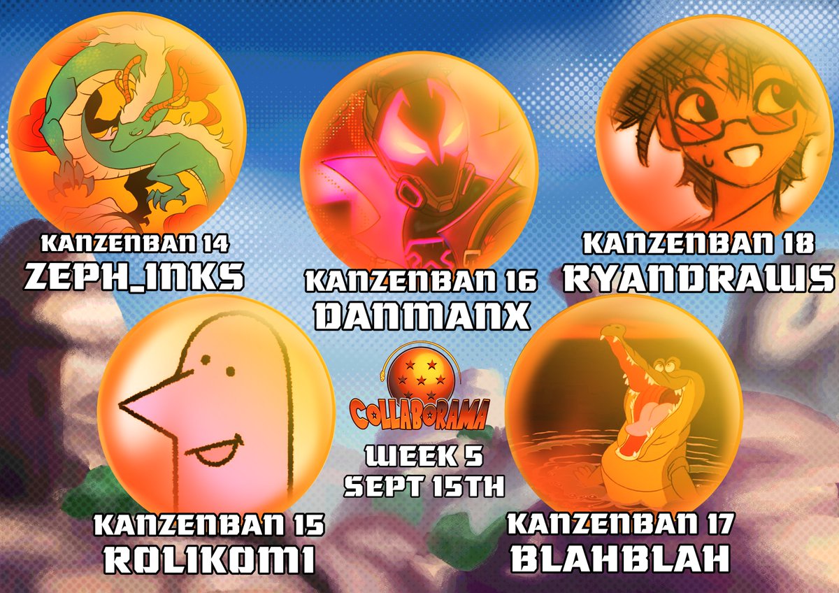Collaborama_'s tweet photo. IT KEEPS HAPPENING HERE WITH DRAGON BALL #COLLABORAMA!!!

PLEASE PEEP OUR ARTISTS!! https://t.co/O7pktl8f0i