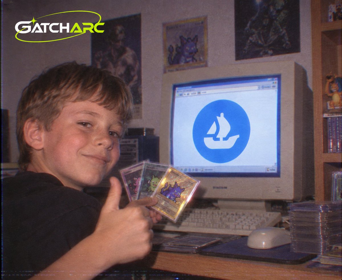 Gatcharc's tweet photo. GatchArc is coming to @opensea  🌊

Our application has been completed, and we’re now getting everything ready for the TCG NFT collection to be tradable on OpenSea https://t.co/q0N0otjhGW