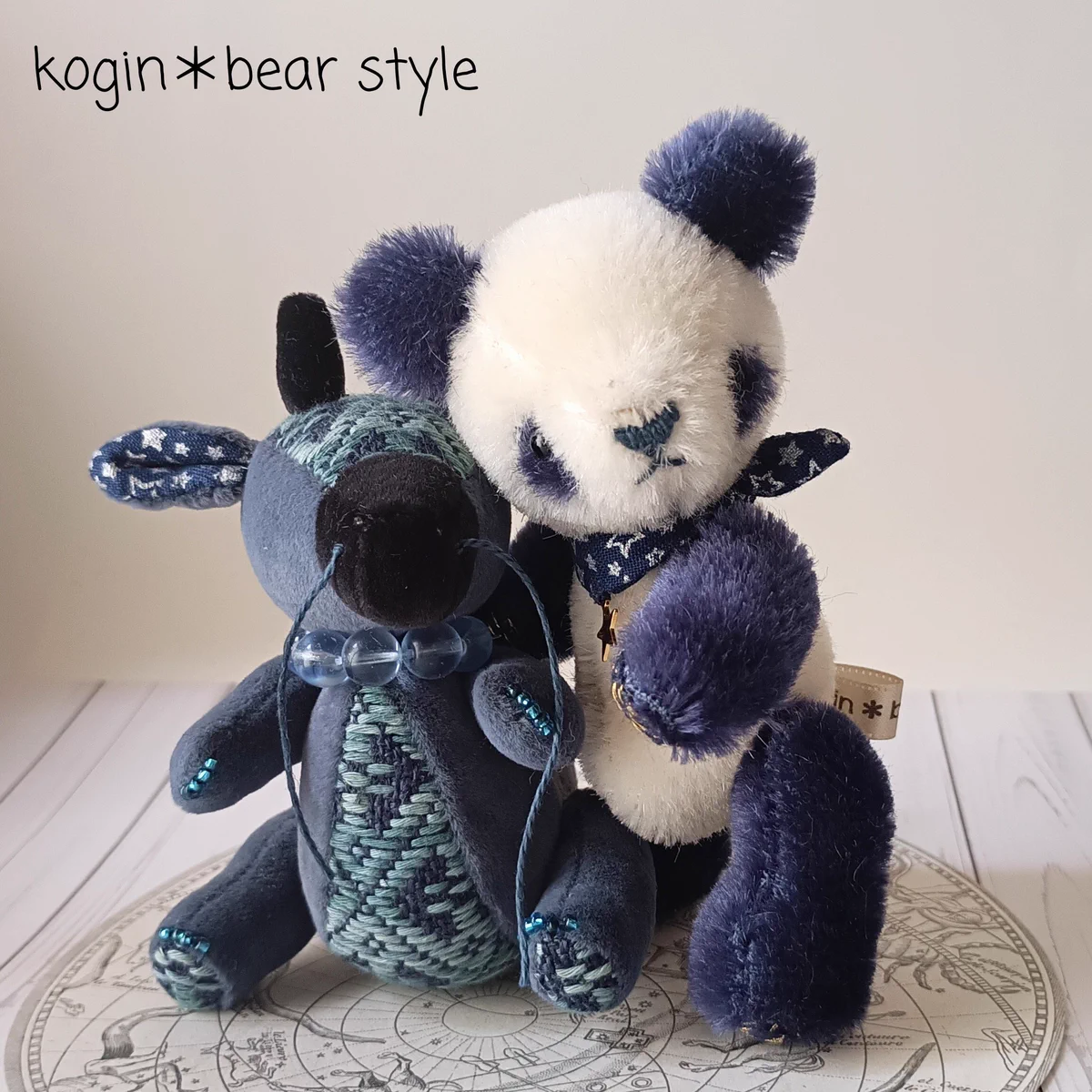 こひろ＠こぎん刺しのテディベア作家 kogin＊bear style on X: 