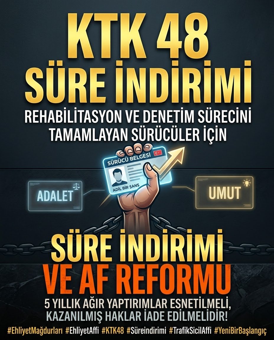 abaababbbb2's tweet photo. @SuskunSusk38292 @MHP_Bilgi #EhliyetMağdurları #EhliyetAffı 
2-5-10 sene çok fazla zaman. Hayat kalmadı. Duysun devlet büyüklerimiz sesimizi.
Tam kapsamlı ehliyet affı ve süre indirimi istiyoruz.
@Akparti @MHP_Bilgi @TC_icisleri @abakingurlek @mustafaciftcitr https://t.co/WSNEll1hlk