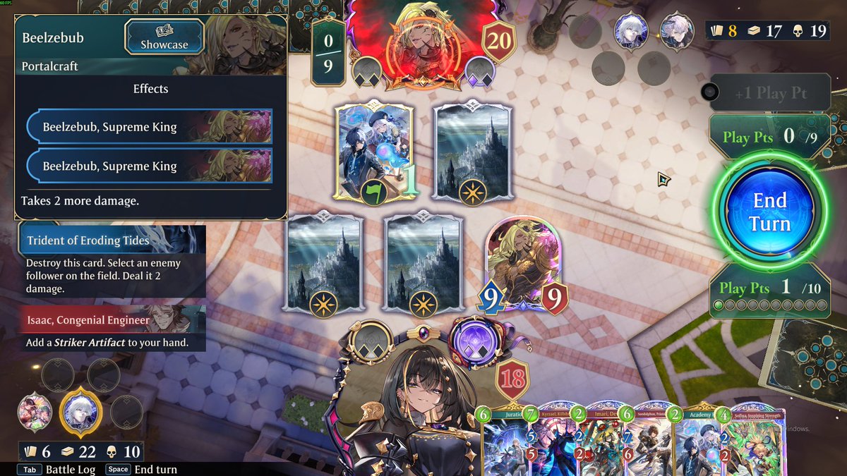 AlejanproH's tweet photo. encroached world is a fun card https://t.co/HW8UKfeGdM
