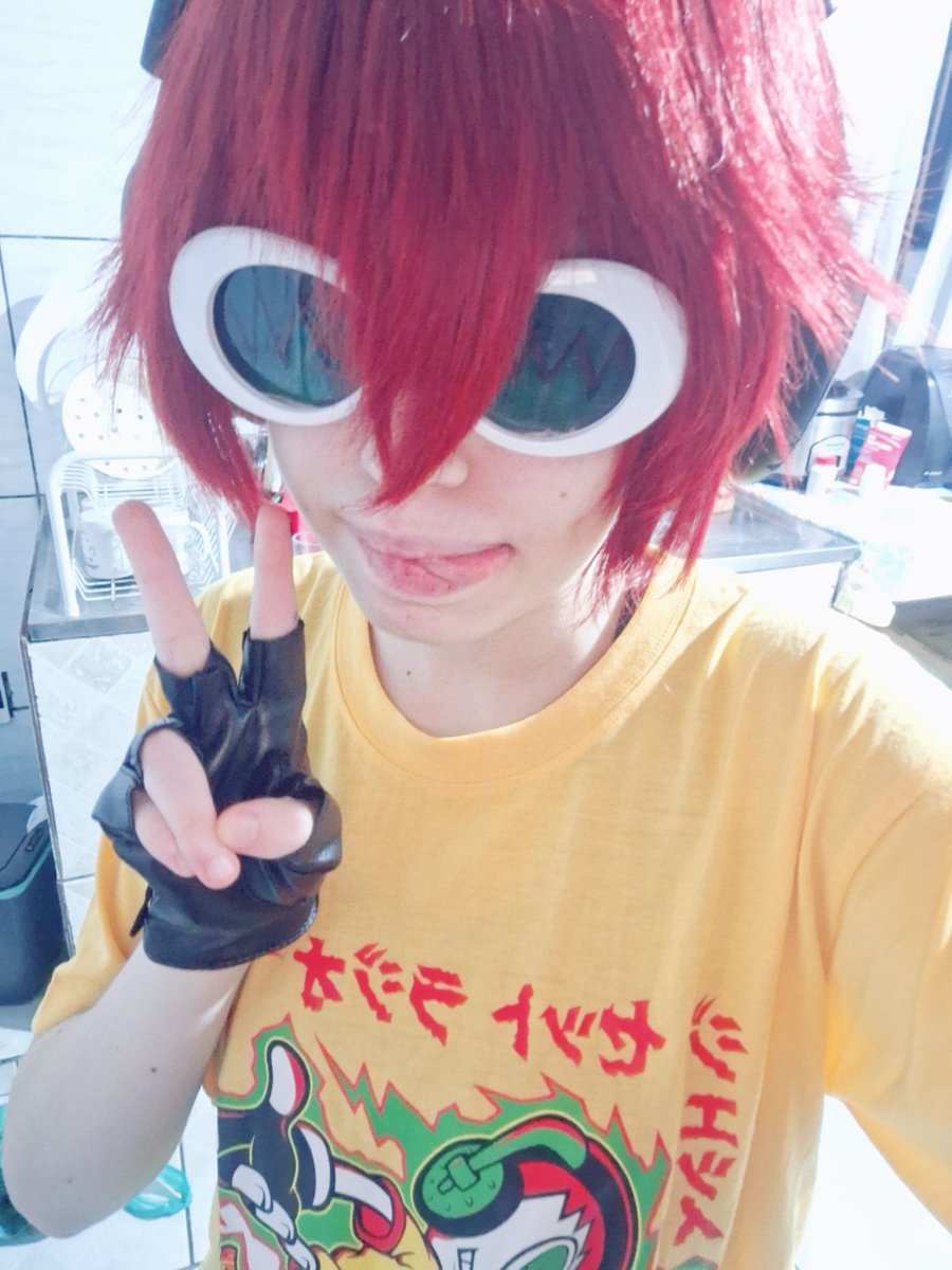 TKiddo69846's tweet photo. my Beat #jetsetradio cosplay https://t.co/RcaDYRymjd
