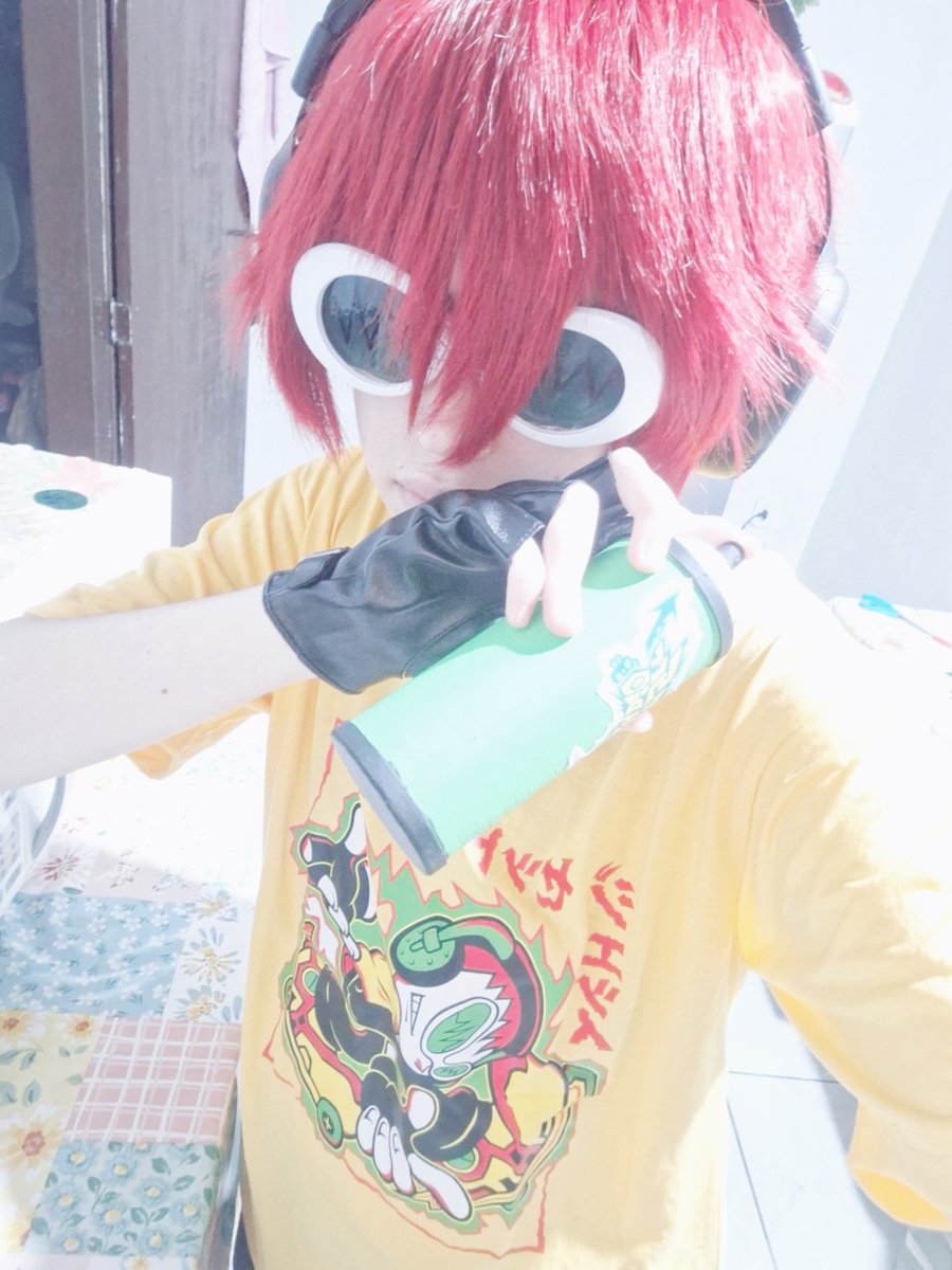 TKiddo69846's tweet photo. my Beat #jetsetradio cosplay https://t.co/RcaDYRymjd