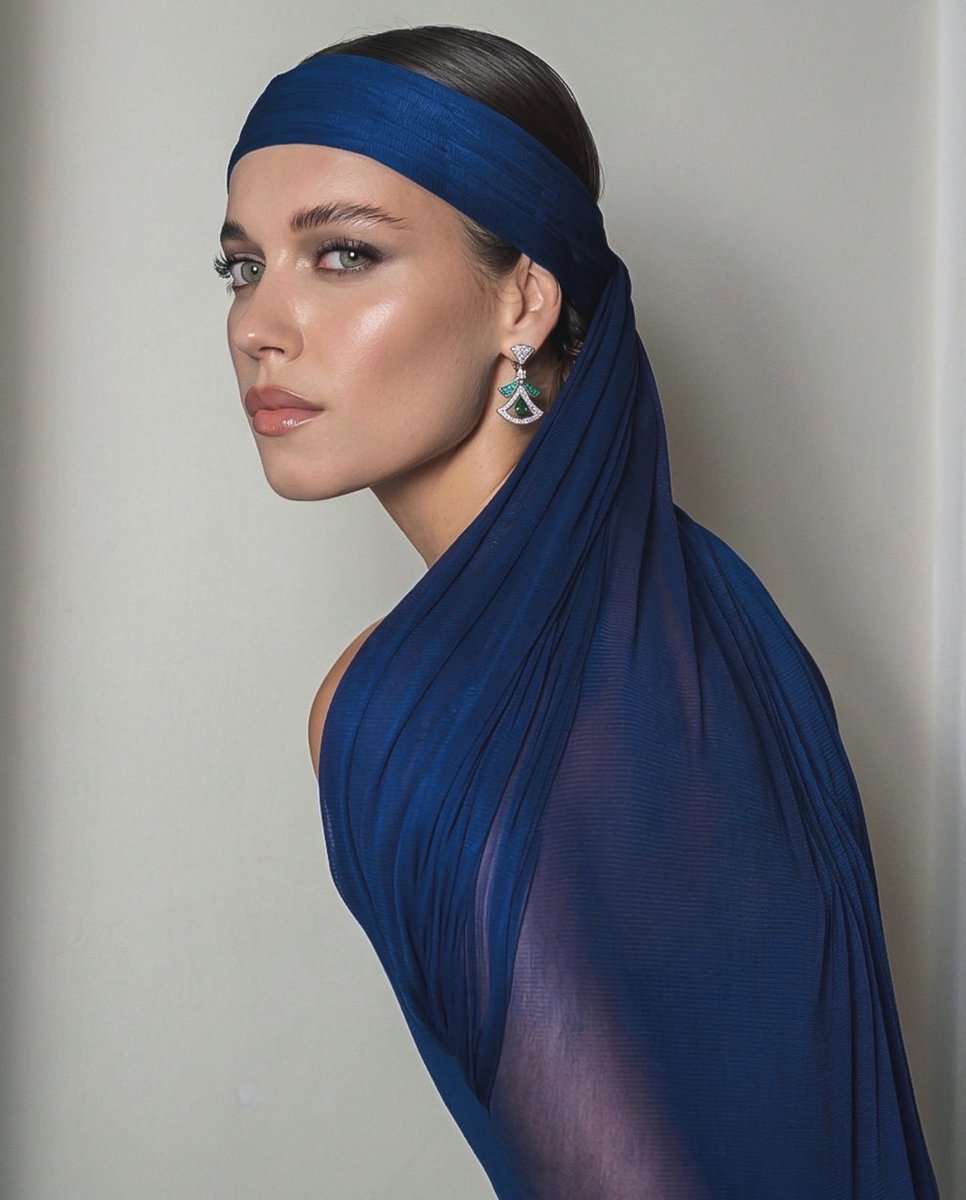 bysinirise's tweet photo. afra saraçoğlu wears custom salih balta at istanbul bvlgari event 💙 https://t.co/c4mdZmsmWn