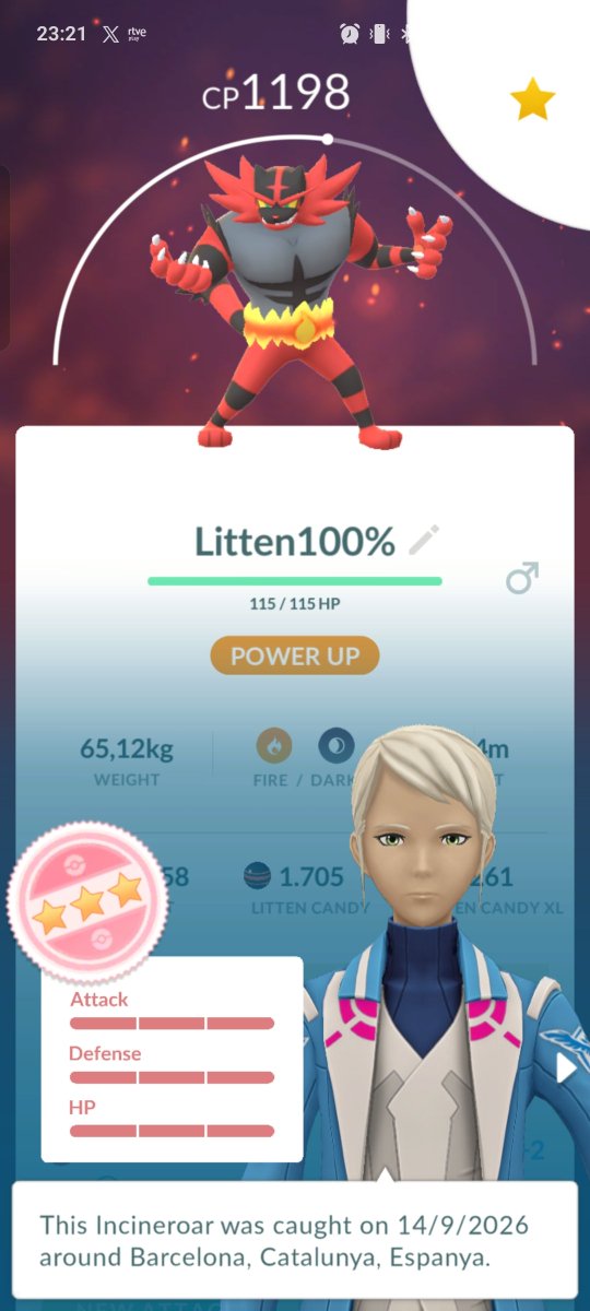 MARIANOchipAJOY's tweet photo. #pokemongo
#undo 100%
#pokemon https://t.co/zyl1jagC7Q