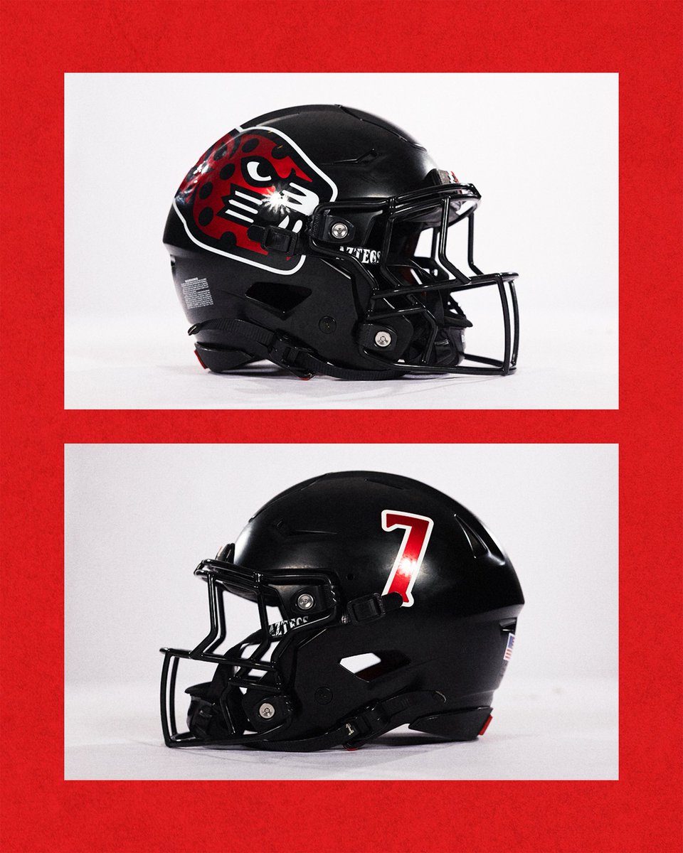 AztecFB's tweet photo. A Closer Look Into the Age of the Jaguar 🐆

Be sure to grab your replica Age of the Jaguar red jerseys for this Saturdays showdown against James Madison!

Head to the link below to grab yours today!

🔗: https://t.co/eAxNCrROs7

#AgeOfTheJaguar 🐆 x #AztecFAST 🍢 x #BeTheA1pha 🐺 x #TheClimb 📈