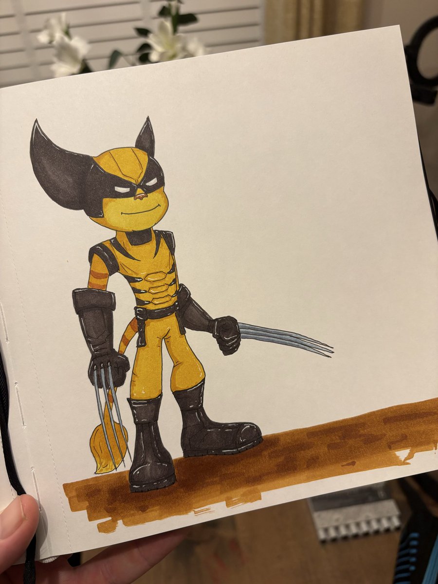 illustratingdad's tweet photo. Wondering if something like this could get me loading up Rift Apart again… The suit fits! @insomniacgames https://t.co/QAZri0042m