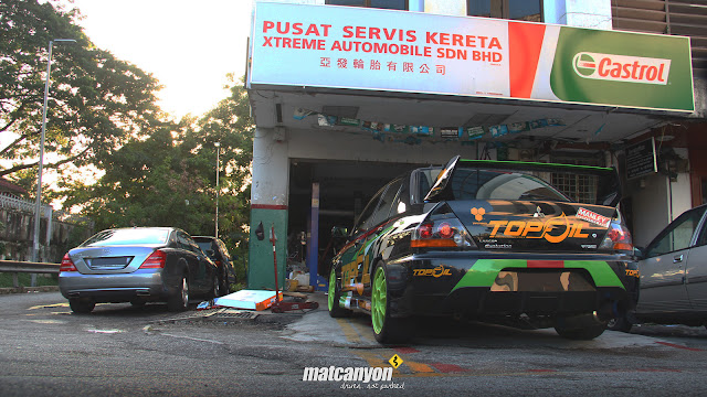 CarSighting's tweet photo. It’s crazy because we all remember the first time we saw this Topfoil Evo on the touge.
We’ll never get another Lancer Evo again. It’s horrible what they took from us.
The Malaysian car community is huge, and this car was around the Puchong area. Soon Huat made a name for himself after this.