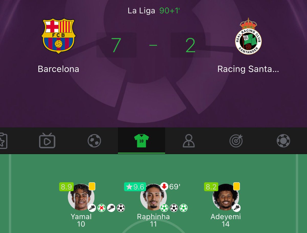 clezyblaq's tweet photo. Barcelona! 7-2

Wow 🤯 

See Barcelona attack! 😳 https://t.co/xLYmPm3ezh